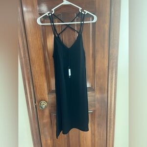 Bobi Black Los Angeles Black Strappy Dress